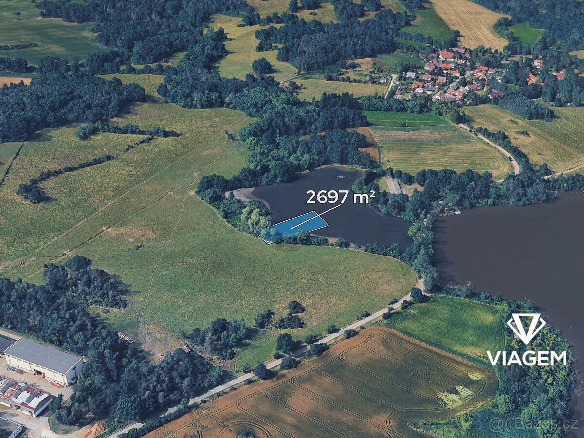 Prodej rybníku s pozemkem – Chleby u Týnce nad Sázavou, okre