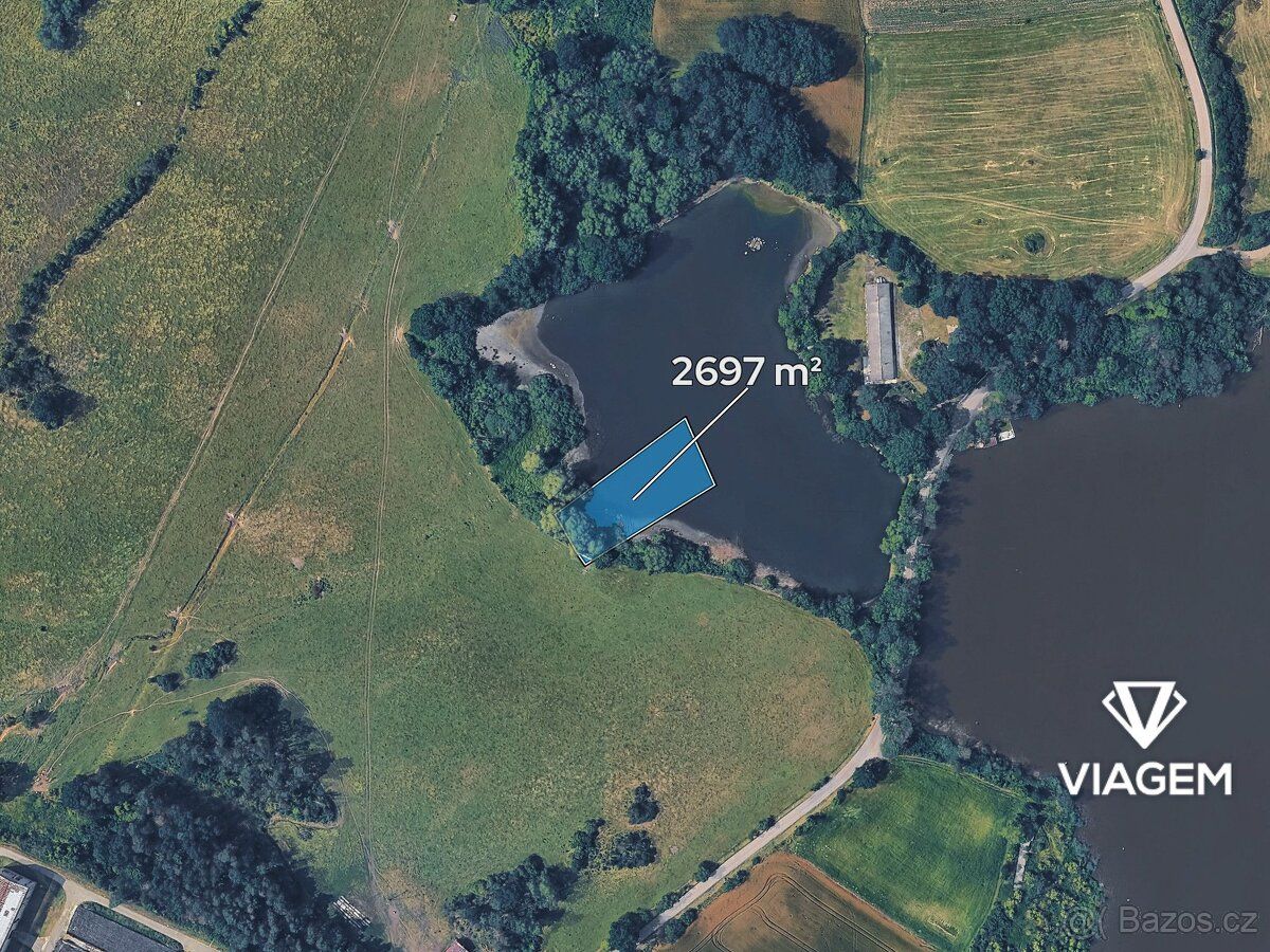 Prodej rybníku s pozemkem – Chleby u Týnce nad Sázavou, okre