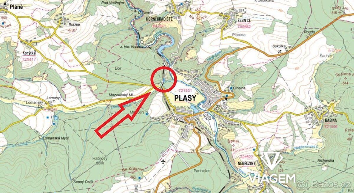 Exkluzivně Vám nabízíme pozemky v katastrálním území Plasy v