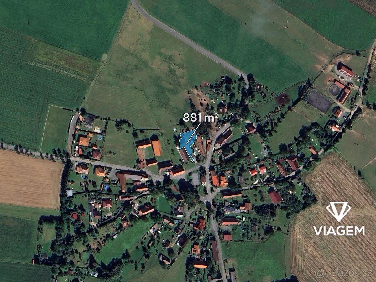 Exkluzivně Vám nabízíme pozemek o výměře 881 m² v katastráln