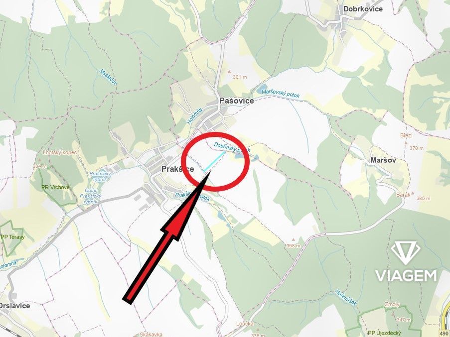 Exkluzivně Vám nabízíme pozemek v katastrálním území Prakšic