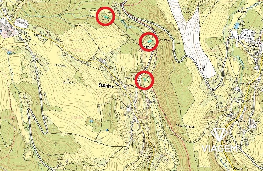 Nabízíme Vám ke koupi pozemky v katastrálním území Bratříkov