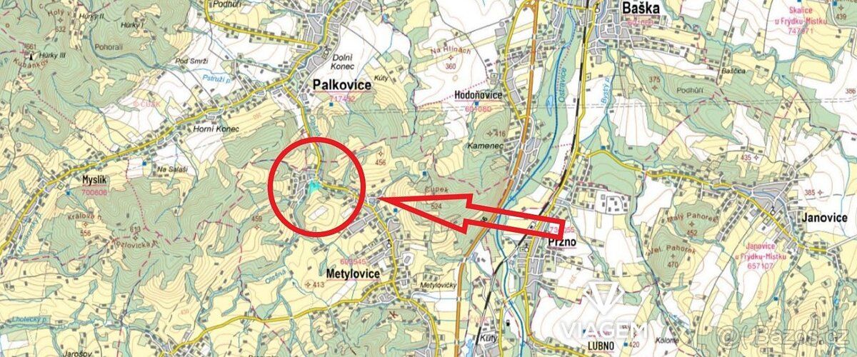 Exkluzivně Vám nabízíme pozemky v katastrálním území Metylov