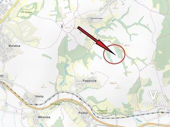 Exkluzivně Vám nabízíme pozemky v katastrálním území Popovic