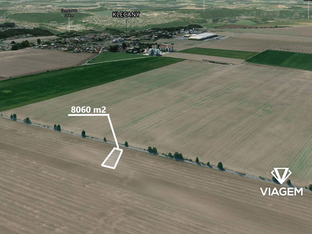 Exkluzivně Vám nabízíme pozemek v katastrálním území Klecany