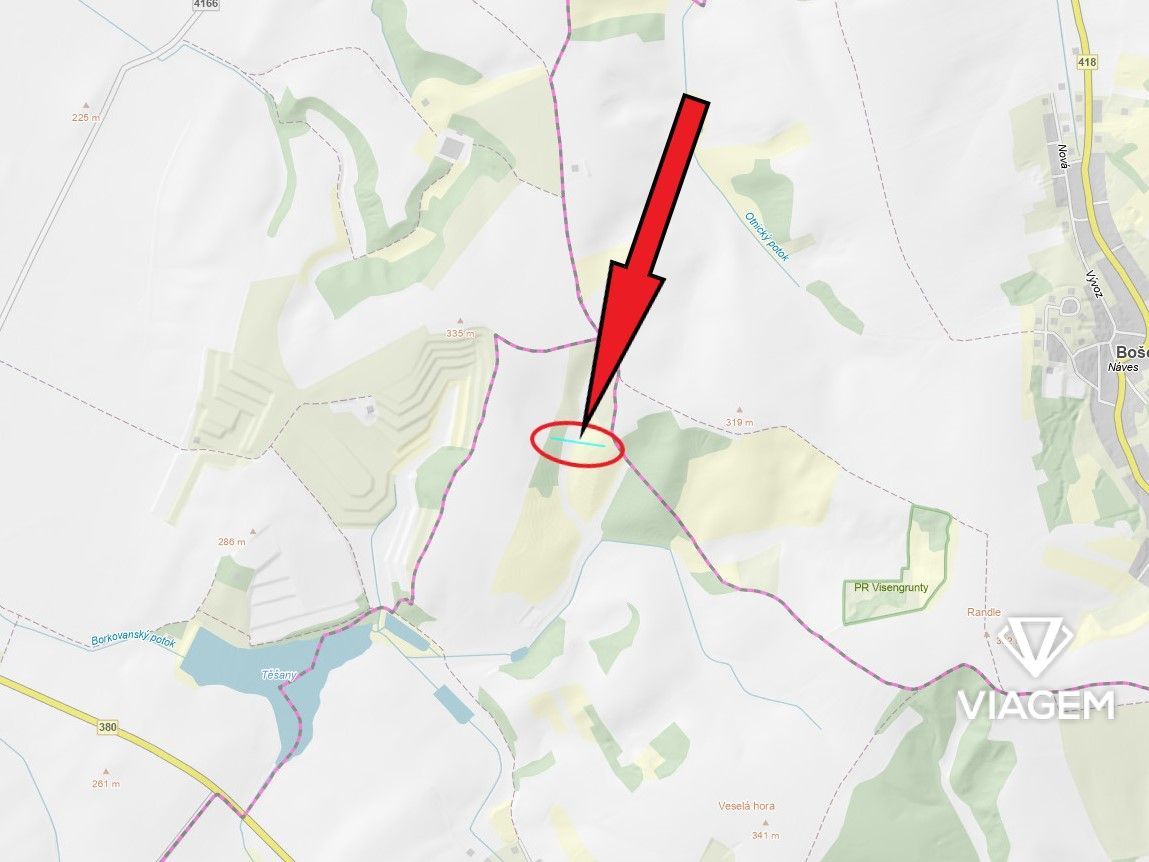 Exkluzivně Vám nabízíme pozemky v katastrálním území Borkova