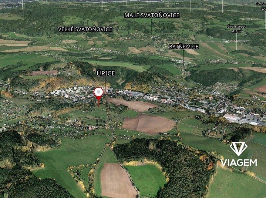 Exkluzivně Vám nabízíme pozemky v katastrálním území Úpice v