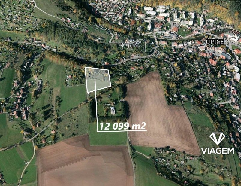 Exkluzivně Vám nabízíme pozemky v katastrálním území Úpice v