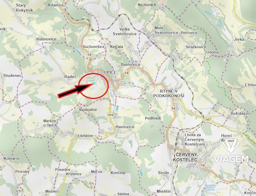 Exkluzivně Vám nabízíme pozemky v katastrálním území Úpice v