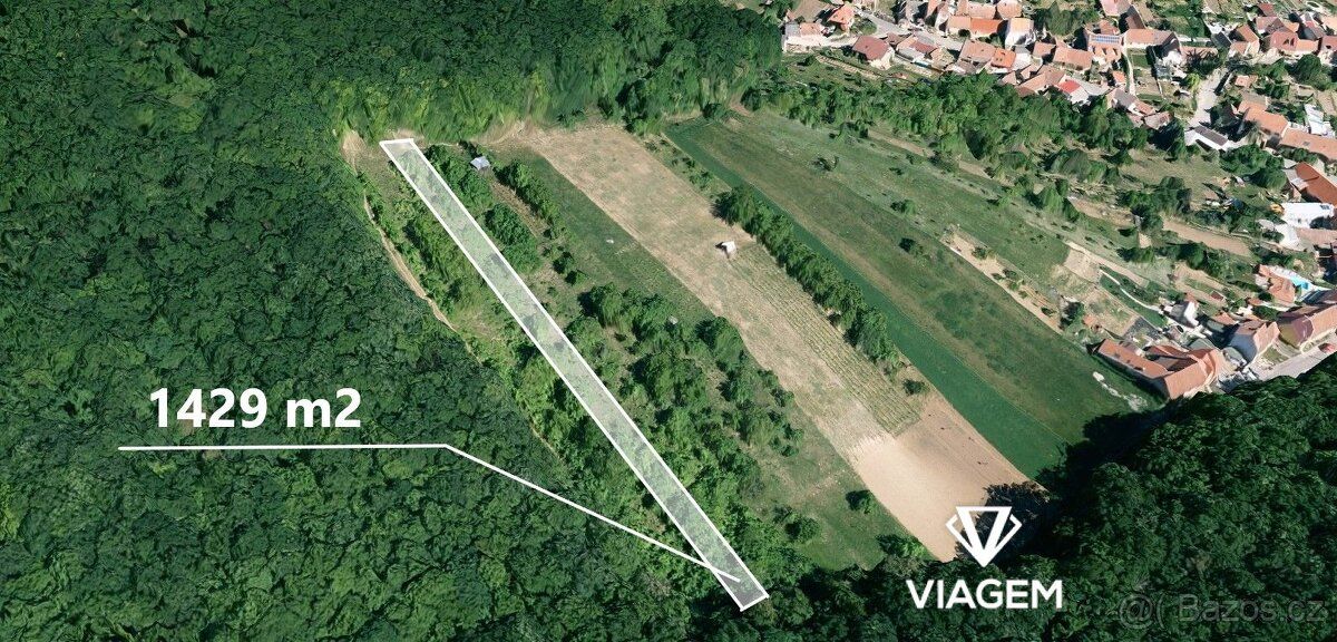 Exkluzivně Vám nabízíme pozemek orné půdy o výměře 1 429 m² 