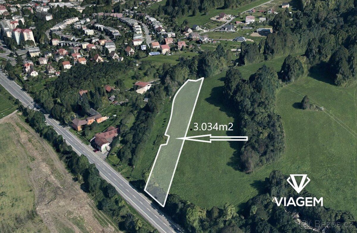 Pozemek na prodej – Vsetín (Parcela č. 7657, LV 4474) Skvělá