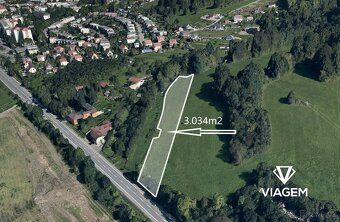 Pozemek na prodej – Vsetín (Parcela č. 7657, LV 4474) Skvělá