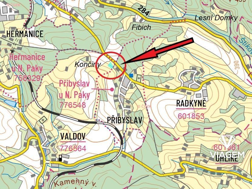 Exkluzivně Vám nabízíme pozemek v katastrálním území Valdov 