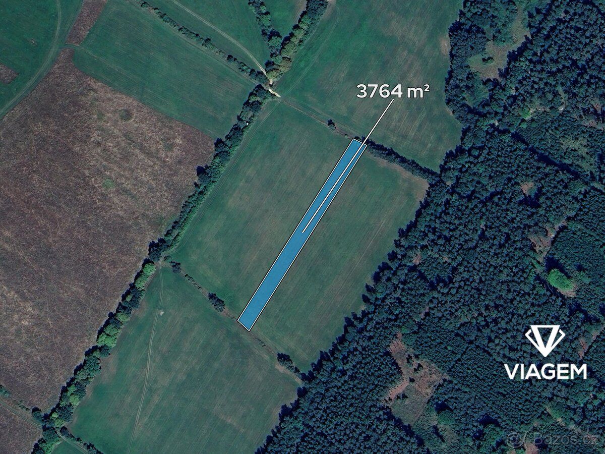 Nabízíme ornou půdu v katastrálním území Velký Chlumec, okre