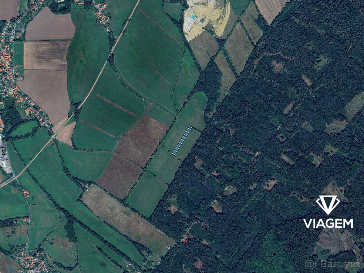 Nabízíme ornou půdu v katastrálním území Velký Chlumec, okre