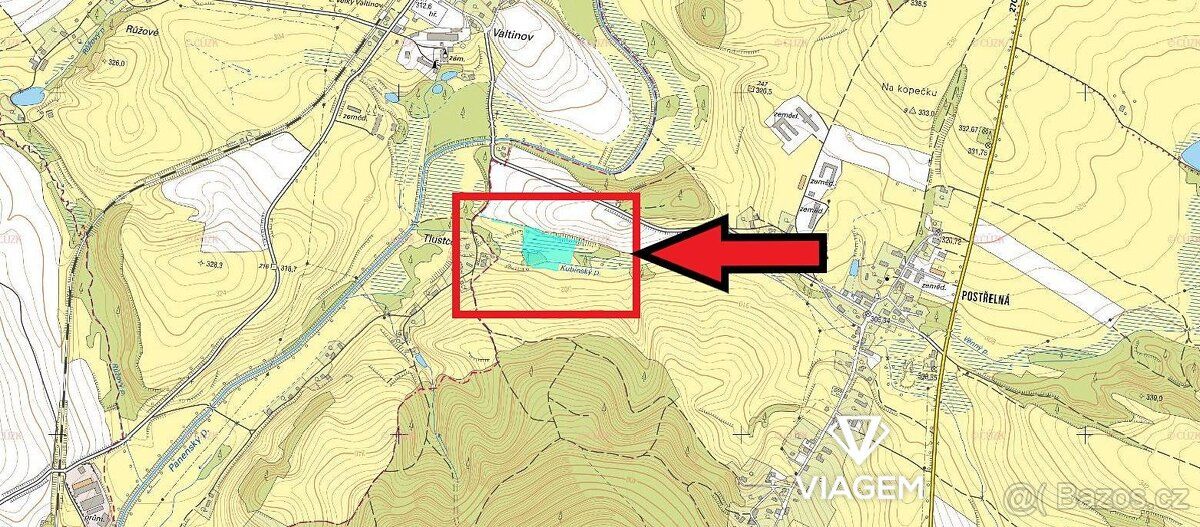 Exkluzivně Vám nabízím pozemky v katastrálním území Postřeln