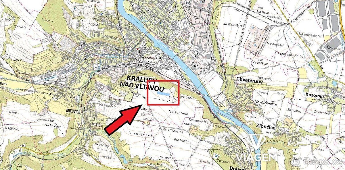 Nabízíme Vám ke koupi investiční pozemek v katastrálním územ