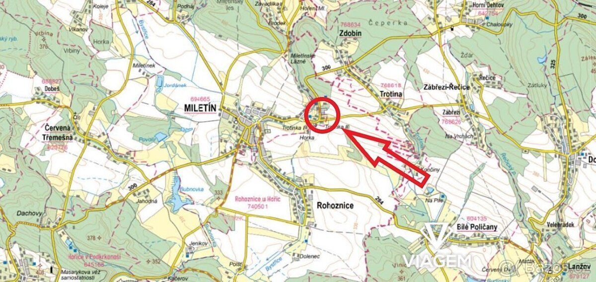 Nabízíme menší parcelu o výměře 399 m², která se nachází v k
