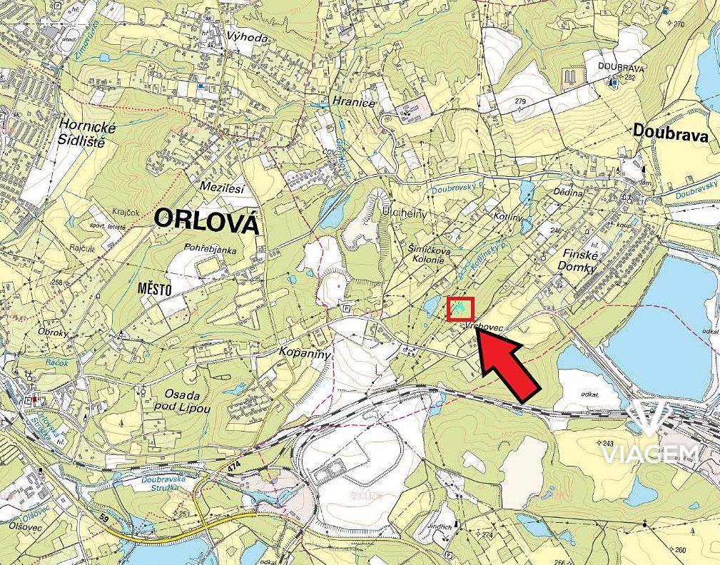 Nabízíme Vám ke koupi pozemky v katastrálním území Doubrava 