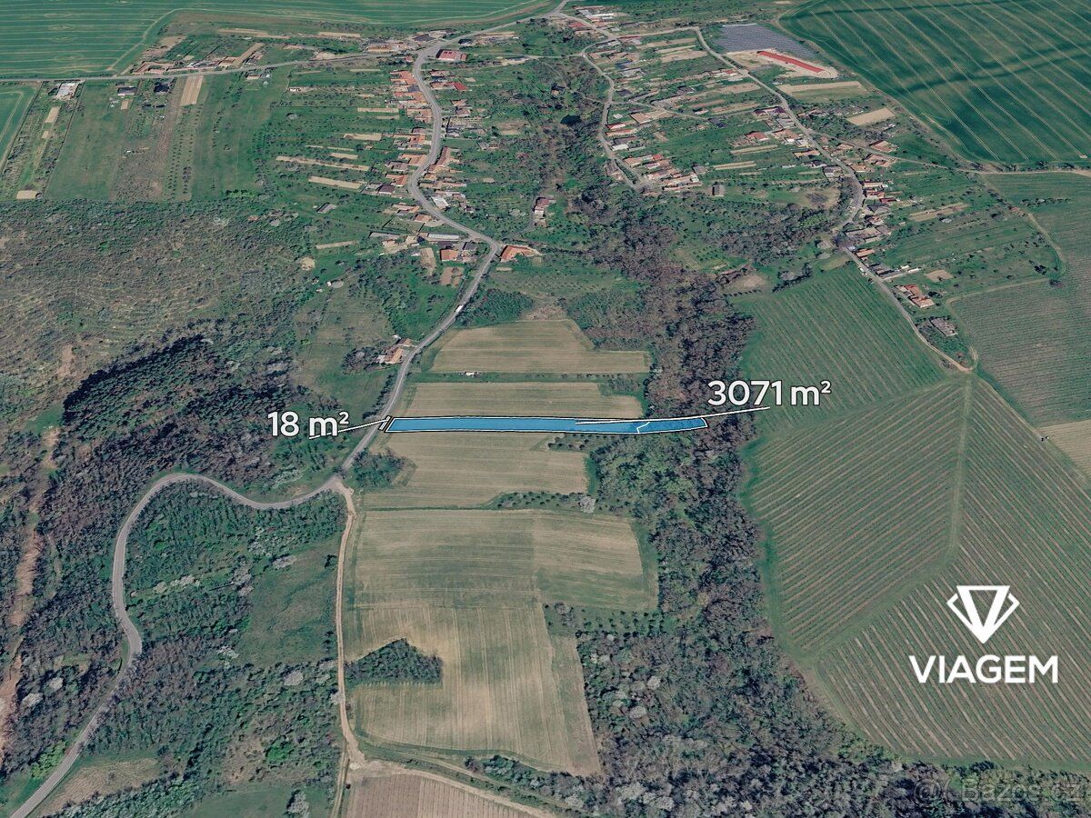 Nabízíme ornou půdu v katastrálním území Újezdec u Osvětiman