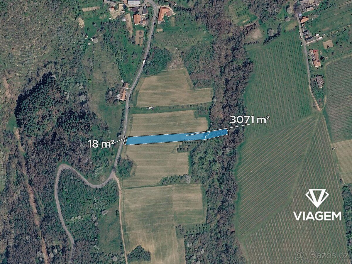 Nabízíme ornou půdu v katastrálním území Újezdec u Osvětiman