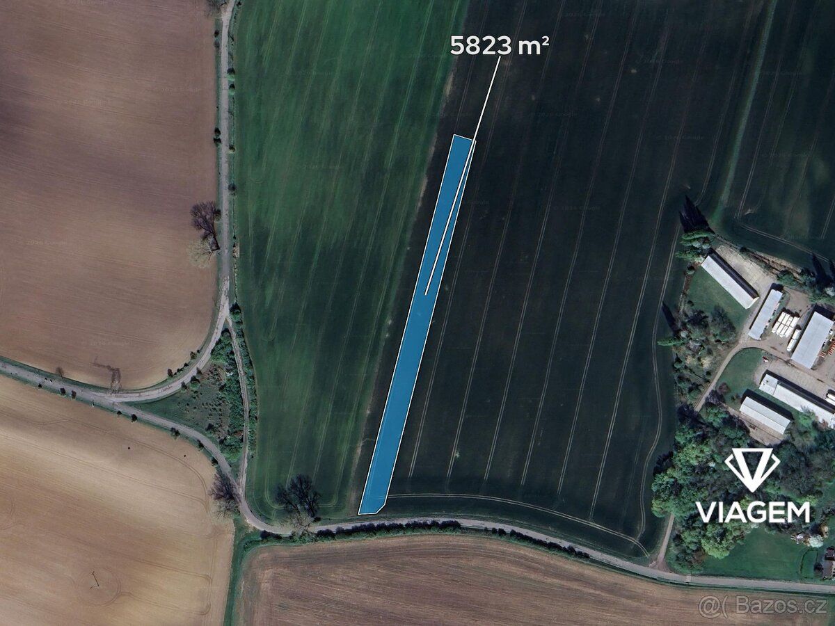 Nabízíme ornou půdu v katastrálním území Podhradí u Jičína, 