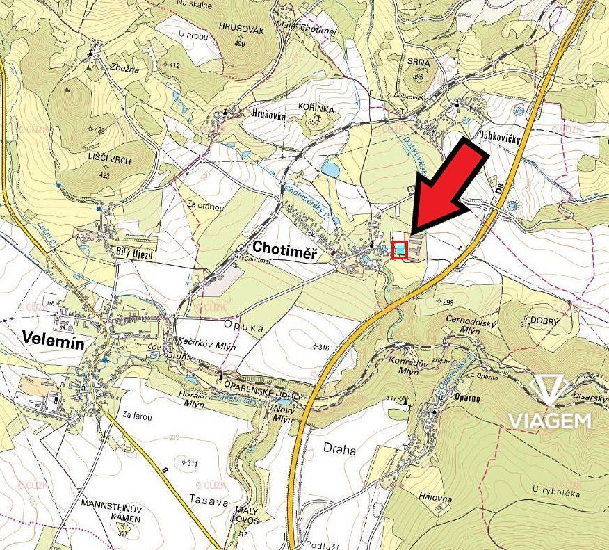 Nabízíme k prodeji 1/6 podíl na navrhovaném stavebním pozemk