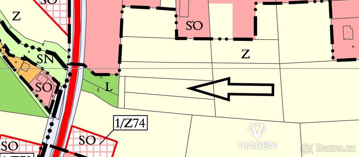 Investiční příležitost: Pozemky v bezprostředním dosahu zást