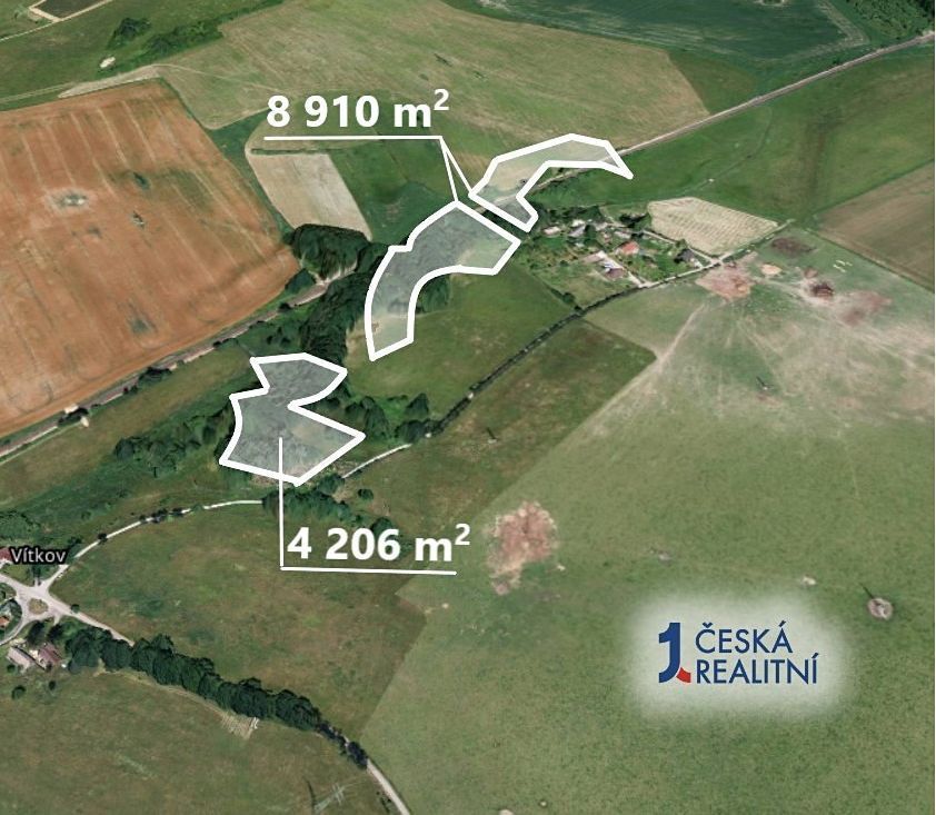 Exkluzivně Vám nabízíme pozemky v katastrálním území Vítkov 