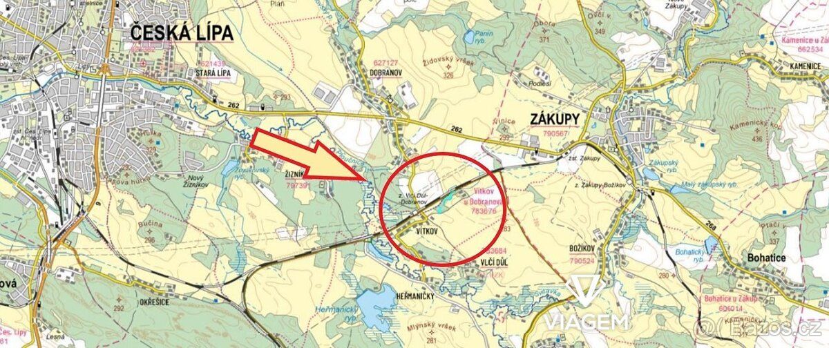 Exkluzivně Vám nabízíme pozemky v katastrálním území Vítkov 