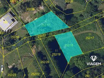 Exkluzivně Vám nabízíme pozemky o výměře 505 m² v katastráln