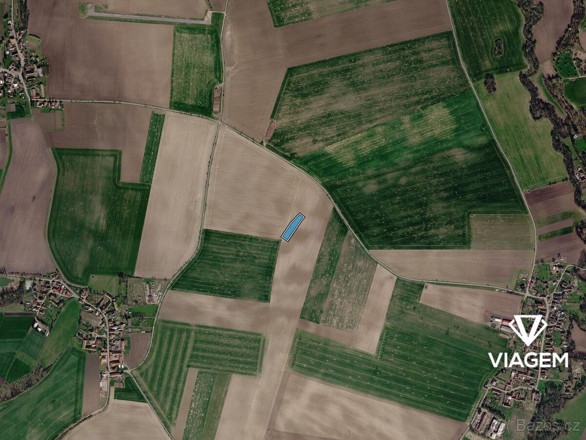 Nabízíme ornou půdu v katastrálním území Trojovice, okres Ch