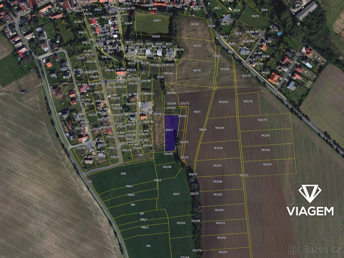 Nabízíme k prodeji pozemek v 50% spoluvlastnictví, parc. č. 