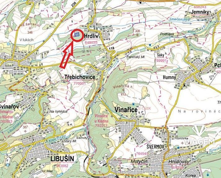 Exkluzivně Vám nabízíme pozemek v katastrálním území Hrdlív 