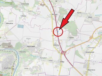 Exkluzivně Vám nabízíme pozemek v katastrálním území Klecany