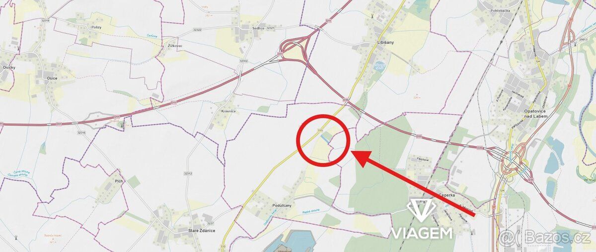 Exkluzivně Vám nabízíme k prodeji 50% vlastnictví na pozemků