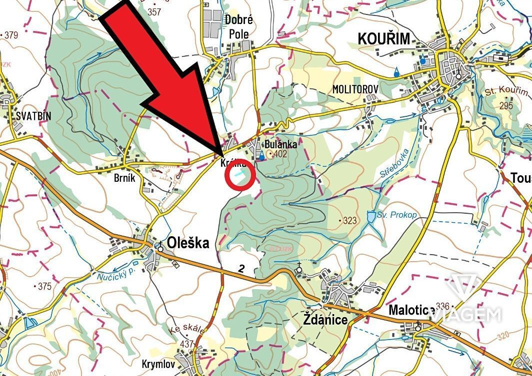 Exkluzivně Vám nabízíme pozemek v katastrálním území Oleška 