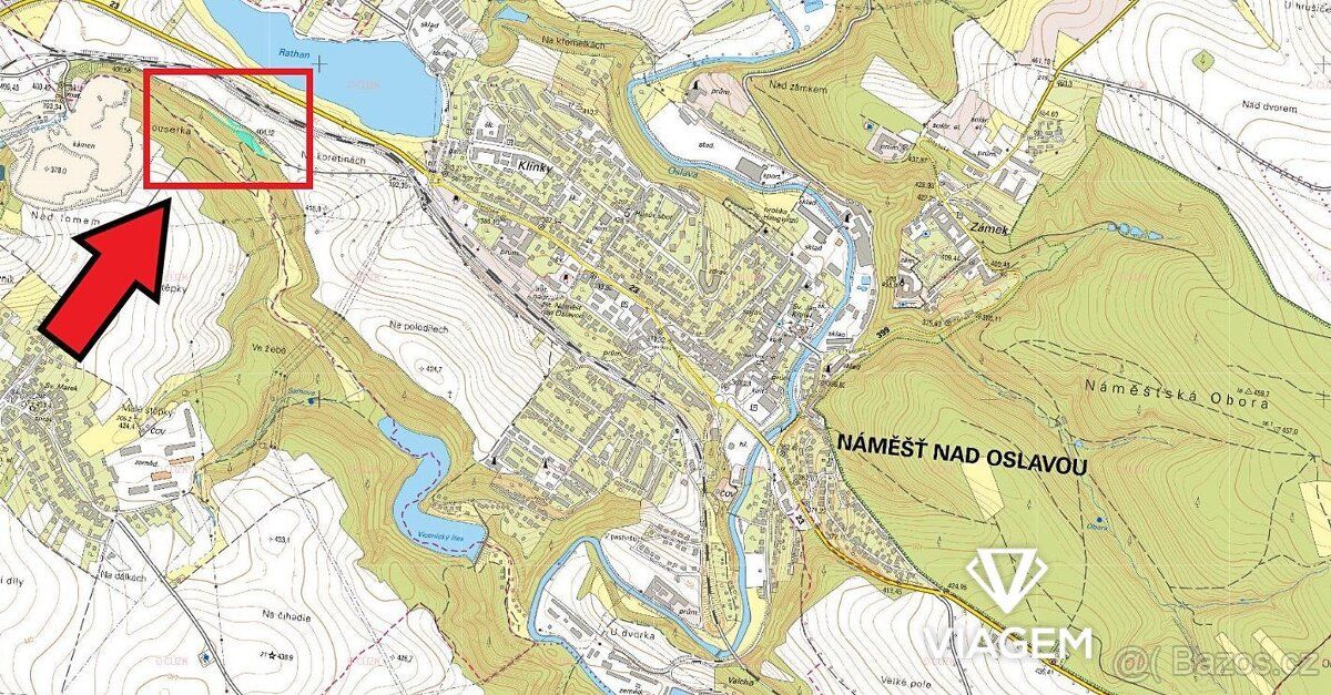 Nabízíme Vám ke koupi pozemky v katastrálním území Náměšť na