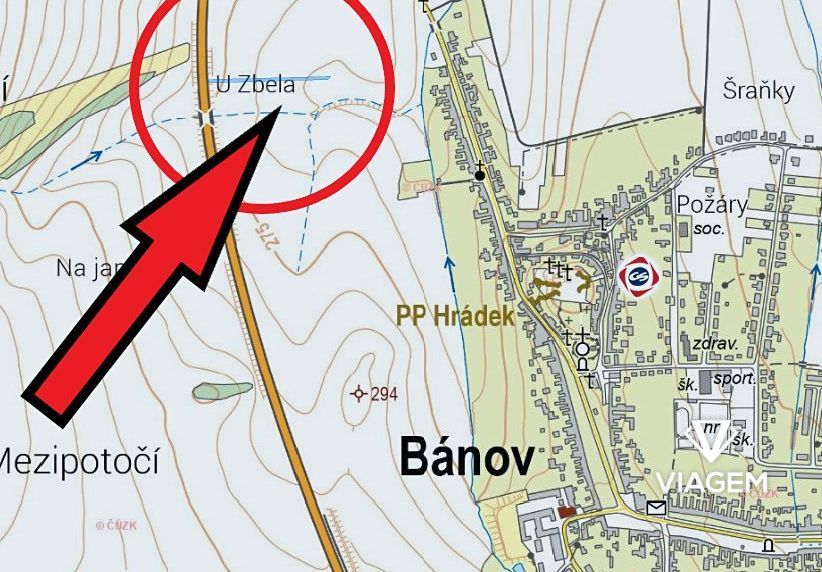 Nabízíme k prodeji podíl 1/3 na pozemku vedeném jako orná pů
