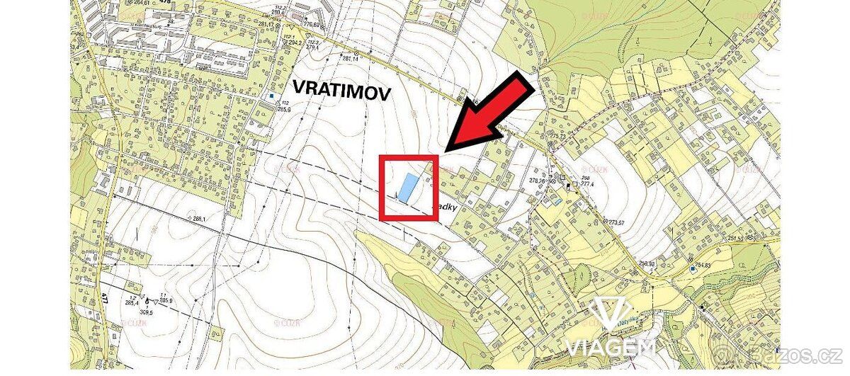 V exkluzivním zastoupení majitele nabízíme pozemky o celkové