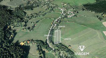 Exkluzivně Vám nabízíme pozemky v katastrálním území Travná 