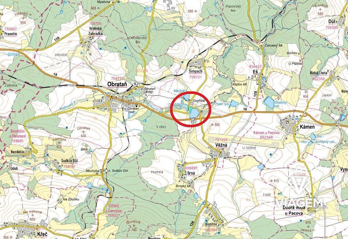 Exkluzivně Vám nabízíme pozemky v katastrálním území Šimpach