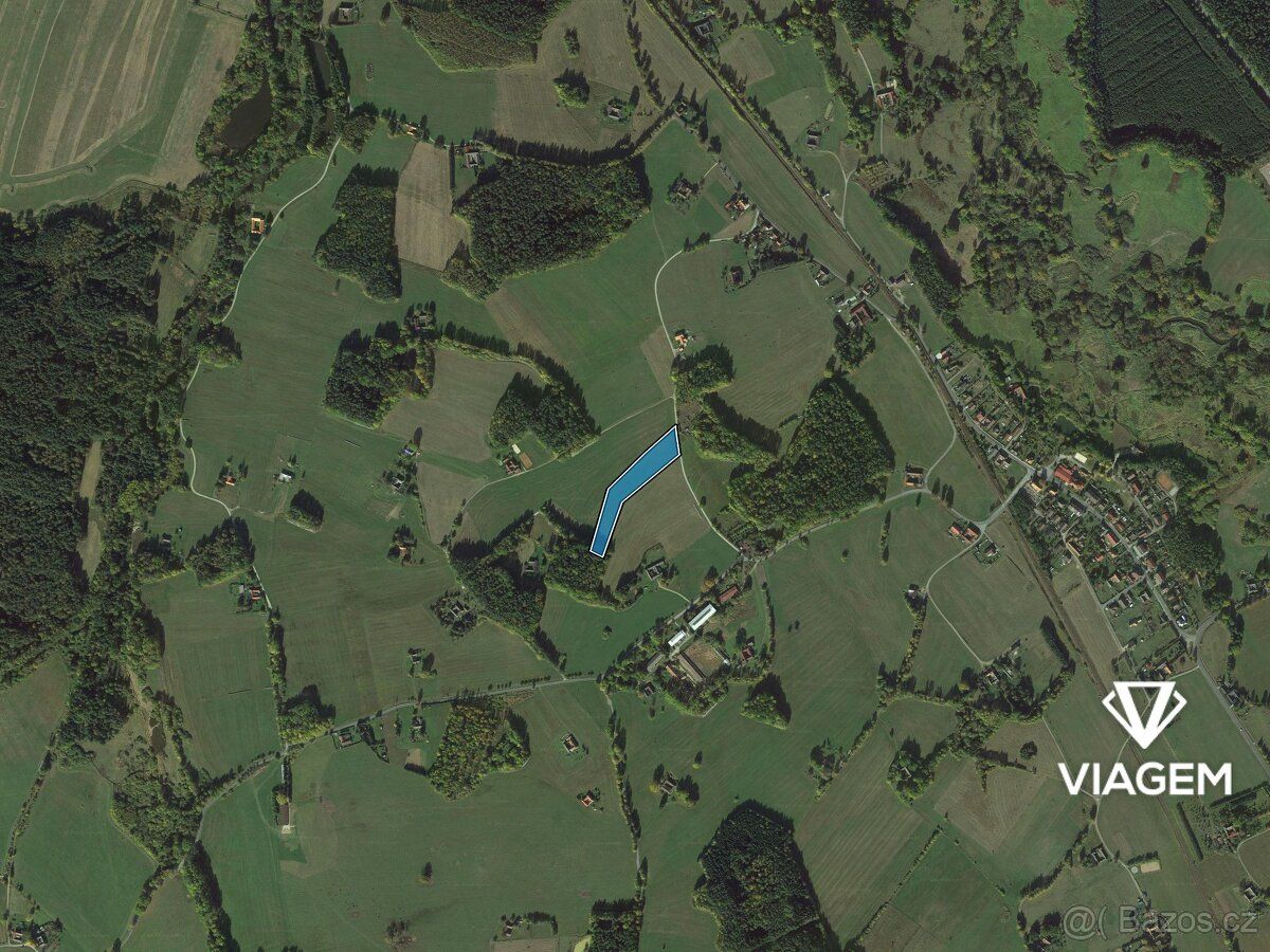 Nabízíme ornou půdu v okresu Jindřichův Hradec, konkrétně v 