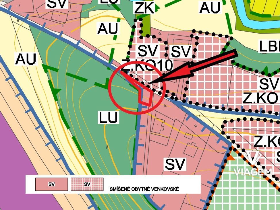 Nabízíme investiční pozemky v katastrálním území Konská, okr