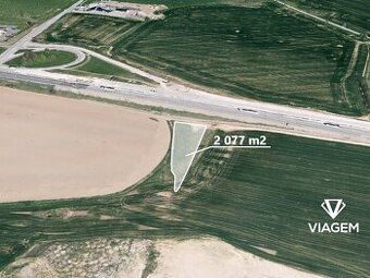 Exkluzivně Vám nabízíme pozemek orné půdy o výměře 2 077 m² 