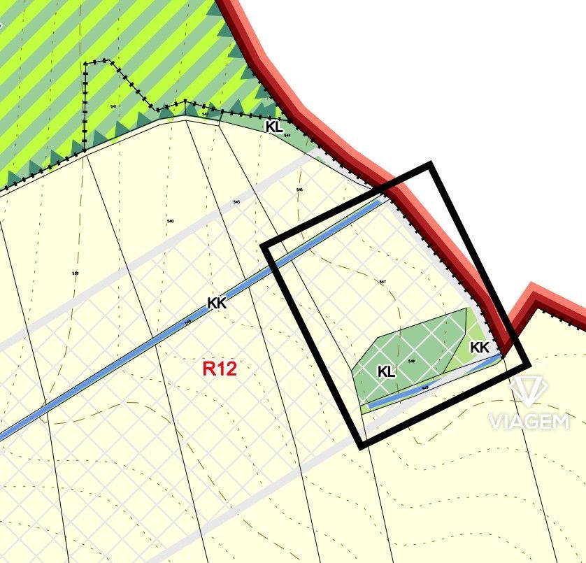 Nabízíme k prodeji dva sousedící pozemky v klidné a přírodně