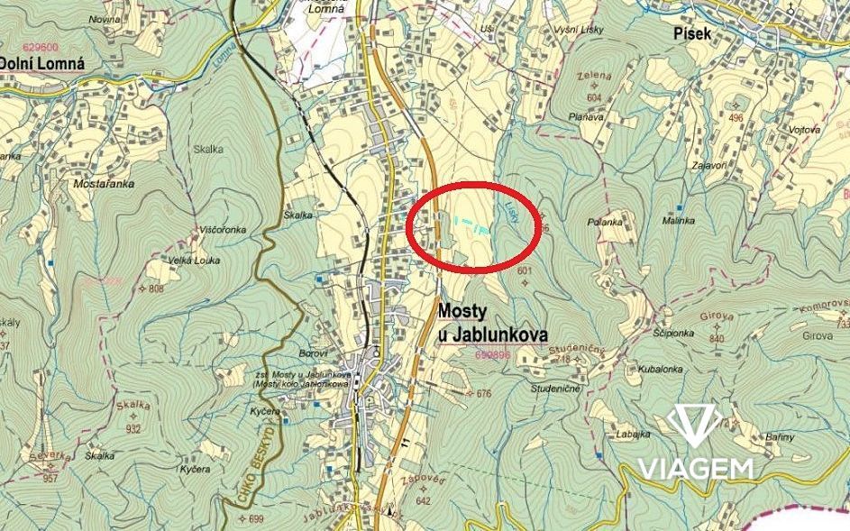 Exkluzivně Vám nabízíme pozemky v katastrálním území Mosty u