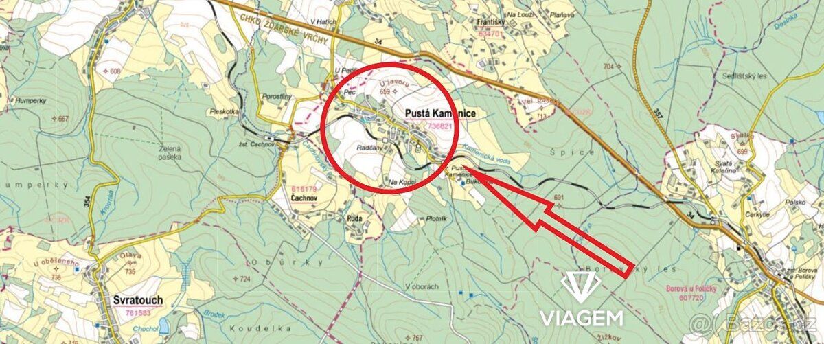 Exkluzivně Vám nabízíme pozemky v katastrálním území Pustá K