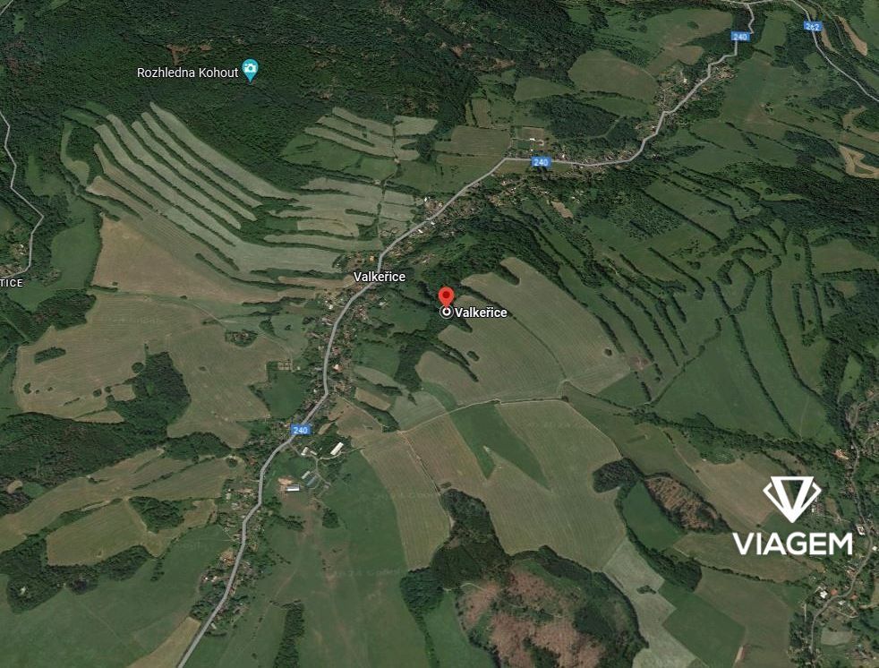 Nabízíme k prodeji lesní pozemky v katastrálním území Valkeř