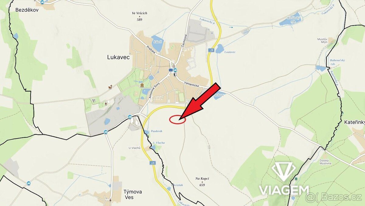 V exkluzivním zastoupení majitele nabízíme k prodeji pozemek